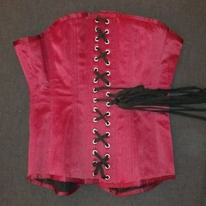 Corset Story Size 32 New Without Tags Burgundy